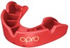 Opro 790008 Bronze Enhanced Fit Mouthguard - Red - JR afbeelding