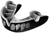 Opro 790016 Silver Superior Fit Jaws Mouthguard - Black-Silver - SR afbeelding