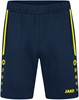 JAKO 8589 Trainingsshort Allround - Marine/Fluogeel - M afbeelding
