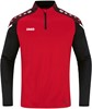 JAKO 8622K Ziptop Performance Kids - Rood/Zwart - 128 afbeelding