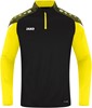JAKO 8622 Ziptop Performance - Zwart/Zachtgeel - L afbeelding