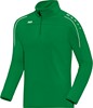 JAKO 8650 Ziptop Classico - Sportgroen - XXL afbeelding