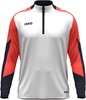JAKO 8670K Ziptop Dynamic Kids - Wit/Koraal/Marine - 164 afbeelding