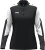 JAKO 8670D Ziptop Dynamic Dames - Zwart/Wit/Antraciet - S (34/36) afbeelding
