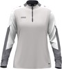 JAKO 8670D Ziptop Dynamic Dames - Lichtgrijs/Wit/Grijs - S (34/36) afbeelding