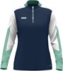 JAKO 8670D Ziptop Dynamic Dames - Marine/Wit/Munt - XL (46/48) afbeelding