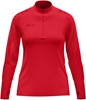 JAKO 8676D Ziptop Light Flow Dames - Rood - S (34/36) afbeelding