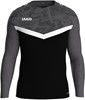 JAKO 8824K Sweater Iconic Kids - Zwart/Antraciet - 152 afbeelding