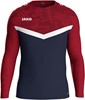 JAKO 8824K Sweater Iconic Kids - Marine/Chillrood - 164 afbeelding