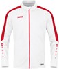 JAKO 9323D Polyestervest Power Dames - Wit/Rood - 40 afbeelding