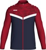 JAKO 9324 Polyestervest Iconic - Marine/Chillrood - M afbeelding