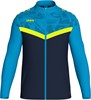 JAKO 9324 Polyestervest Iconic - Marine Jako-Blauw/Fluogeel - 3XL afbeelding
