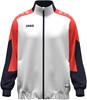 JAKO 9870 Geweven Jas Dynamic - Wit/Koraal/Marine - M afbeelding