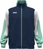 JAKO 9870 Geweven Jas Dynamic - Marine/Wit/Munt - S afbeelding