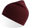 Atlantis AT102 Holly Beanie - Burgundy-Melange - One Size afbeelding