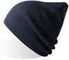 Atlantis AT122 Brad Beanie Recycled - Navy - One Size afbeelding
