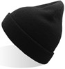 Atlantis AT124 Kids Wind Beanie Recycled - Black - One Size afbeelding