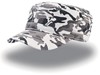 Atlantis AT303 Uniform Cap - Camouflage-White - One Size afbeelding