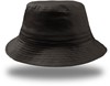 Atlantis AT314 Bucket Cotton Hat - Black - One Size afbeelding