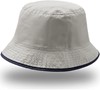 Atlantis AT315 Bucket Pocket Hat - Navy/Grey - One Size