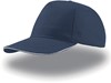 Atlantis AT500 Start Five Sandwich Cap - Navy/White - One Size afbeelding