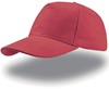 Atlantis AT501 Liberty Five Buckle Cap - Red - One Size