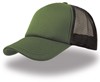 Atlantis AT505 Rapper Cap - Olive/Black/Olive - One Size afbeelding