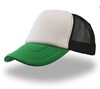 Atlantis AT505 Rapper Cap - White/Green/Black - One Size afbeelding