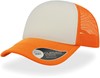 Atlantis AT505 Rapper Cap - White/Orange-Fluo/Orange-Fluo - One Size afbeelding