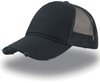 Atlantis AT510 Rapper Destroyed Cap - Black/Black - One Size