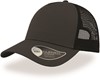 Atlantis AT511 Rapper Cotton Cap - Dark-Grey/Black - One Size afbeelding