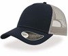 Atlantis AT511 Rapper Cotton Cap - Navy/Grey - One Size afbeelding
