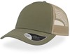 Atlantis AT527 Rapper Canvas Cap - Olive/Khaki - One Size afbeelding