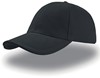 Atlantis AT610 Liberty Sandwich Cap - Black/Black - One Size afbeelding