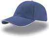 Atlantis AT610 Liberty Sandwich Cap - Royal/White - One Size afbeelding