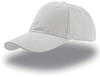 Atlantis AT614 Liberty Six Cap - White - One Size afbeelding