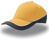 Atlantis AT615 Racing Cap - Yellow/Navy - One Size afbeelding