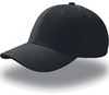 Atlantis AT624 Champion Cap - Black - One Size afbeelding