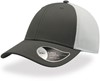 Atlantis AT669 Campus Cap - Grey/White - One Size afbeelding