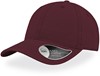 Atlantis AT675 Groovy Cap - Burgundy - One Size afbeelding