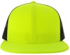 Atlantis AT686 Snap Mesh-S Cap - Yellow/Black - One Size afbeelding