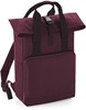 Atlantis BG118 Twin Handle Roll-Top Backpack - Burgundy - 28 x 38 x 12 cm afbeelding