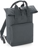 Atlantis BG118 Twin Handle Roll-Top Backpack - Graphite-Grey - 28 x 38 x 12 cm afbeelding