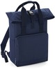 Atlantis BG118 Twin Handle Roll-Top Backpack - Navy-Dusk - 28 x 38 x 12 cm afbeelding