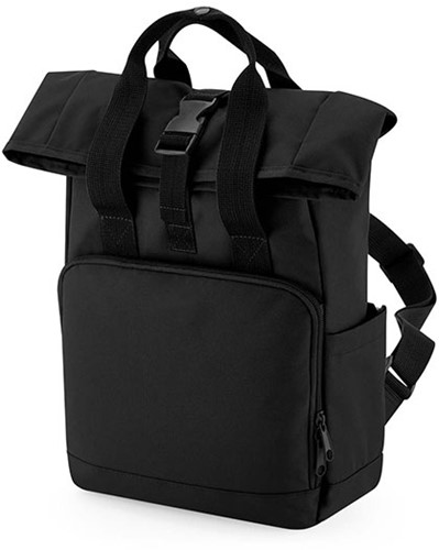 BagBase BG118S Recycled Mini Twin Handle Roll-Top Backpack