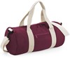Atlantis BG140 Original Barrel Bag - Burgundy/Off-White - 50 x 25 x 25 cm afbeelding