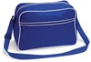 Atlantis BG14 Retro Shoulder Bag - Bright-Royal/White - 40 x 28 x 18 cm afbeelding
