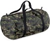 Atlantis BG150 Packaway Barrel Bag - Jungle-Camo/Black - 50 x 30 x 26 cm afbeelding