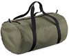 Atlantis BG150 Packaway Barrel Bag - Olive-Green/Black - 50 x 30 x 26 cm afbeelding