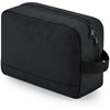 Atlantis BG277 Recycled Essentials Wash Bag - Black - 24 x 17 x 9 cm afbeelding